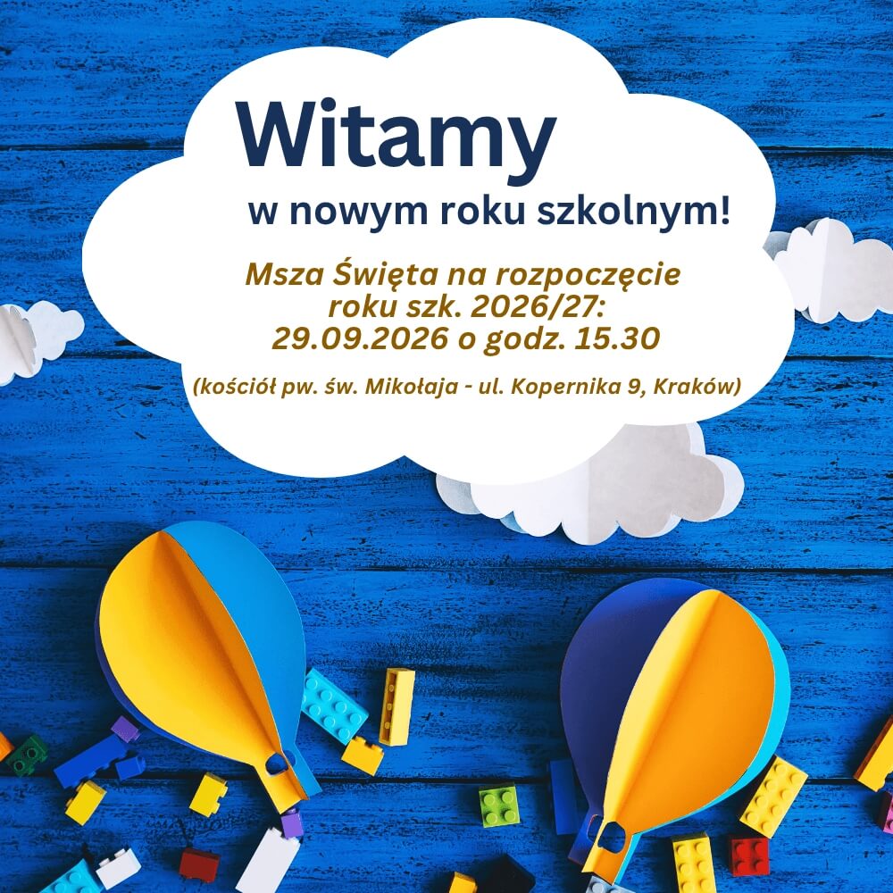 Witamy w Nowym Roku szkolnym! Witamy w Nowym Roku szkolnym!